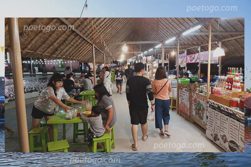 ตลาดน้ำบัวขวัญ - ตลาดน้ำบัวขวัญ แหล่งช้อปปิ้ง ทานอาหารอร่อย ๆ กับบรรยากาศสไตล์วิถีไทยแท้