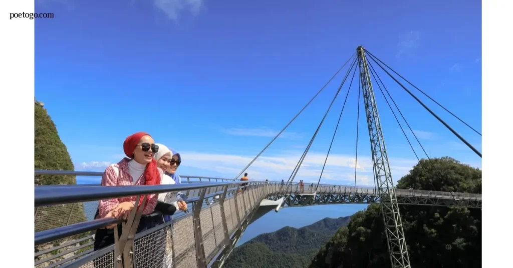 สะพานสกายบริดจ์เกาะลังกาวี ถือเป็นหนึ่งในสิ่งมหัศจรรย์ทางวิศวกรรมที่ทำให้เกาะลังกาวีของประเทศมาเลเซียมีชื่อเสียงก้องโลก โครงสร้าง